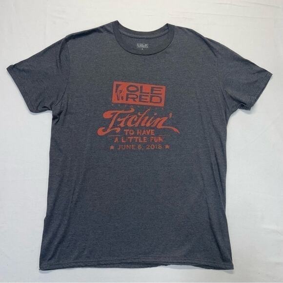 Ole Red Nashville Graphic T-shirt Itchin to Have a Little Fun tee Men’s Size XL - Picture 5 of 5
